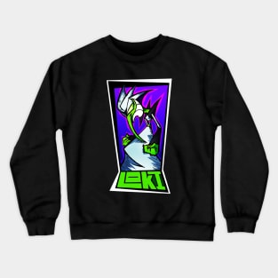 Loki Lowbrow Sinister Pumped Up Crewneck Sweatshirt